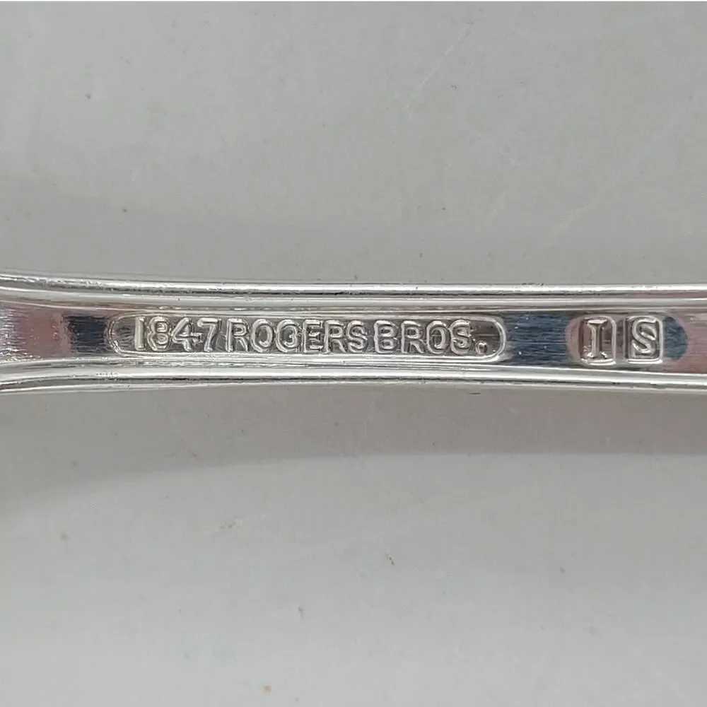 Rogers Brothers‎ Silver Plate Eternally Yours Coquette 4 Teaspoons